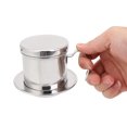 thumbnail image 4 of Noref Coffee Drip Filter,Coffee Drip Pot,Vietnamese Stainless Steel Coffee Filter Drip Pot Maker Pot Home Kitchen Office Restaurant Cafe Use, 4 of 8