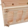 thumbnail image 5 of Tachiuwa Durable Wood Rabbit Hay Feeder Manger Cage Hanging Multi Functional Grass Holder, 5 of 5