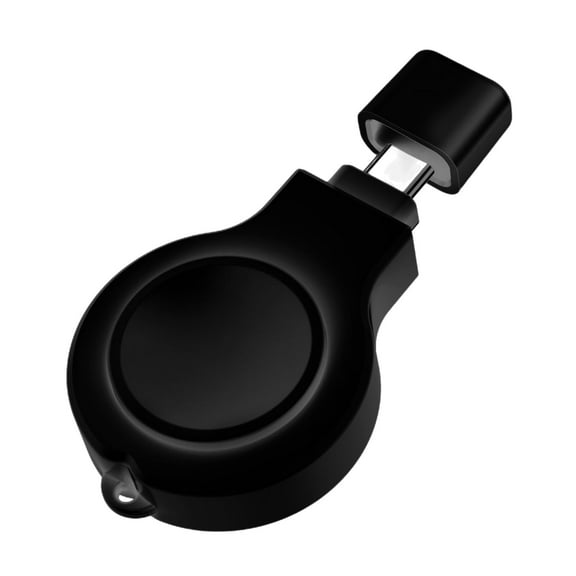 Watch Charger, Wireless Watch Charger,Magnetic Charging Dock,Universal Smart Watch Charger,Fast Charging&Portable Stand for Smartwatches,USB C Charging(Black)