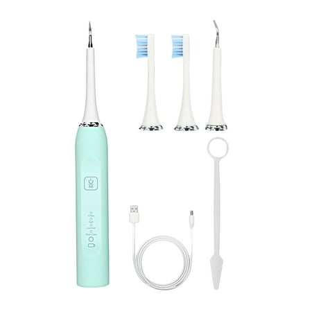 

Electric Cleaning Kit Electric Calculus Remover Plaque Stain Remover for 4 Adjustable Modes for Adult