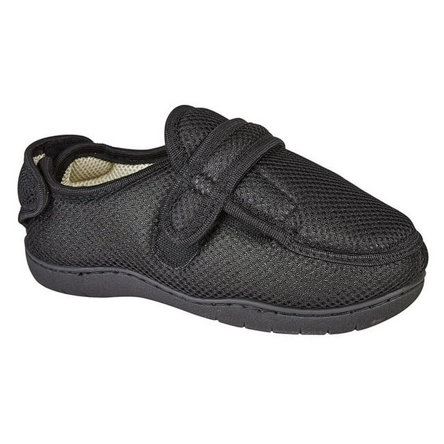Zedzzz Mens Josh Superwide Multi Touch Fastening Slipper