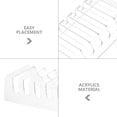 thumbnail image 3 of Baweave 1Set Tablet Charging Stand Acrylic Multi Device Organizer Stand For Desks And Classrooms, 3 of 8