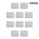 thumbnail image 3 of sweethay 10 piezas tapa de la Gamepad baterías tapa de la celda accesorios de modificación repuestos reemplazo para One Videojuegos y accesorios Blanco, 3 of 6