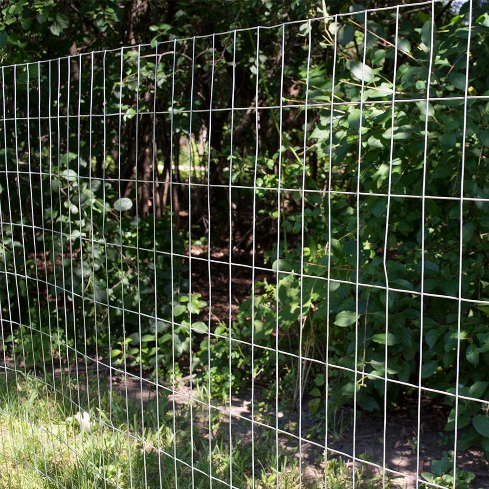 Garden Zone Utility Fence 2"x4" Mesh 5'x50' 12.5 Gauge Galvanized 206050