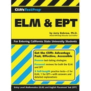 Pre-Owned CliffsTestPrep ELM & EPT Paperback