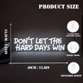 thumbnail image 2 of UPONRAY Don't Let The Hard Days Win Neon Signs, 15.8"*5.2" Dimmable & USB-Powered LED Neon Light, Stylish Wall Decor for Bed Room, Living Room, Baby's Room, Bar, Party, 2 of 8