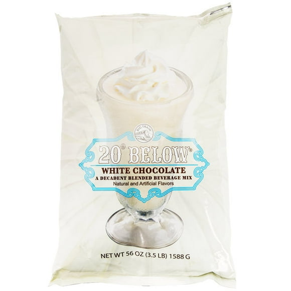Big Train 3.5 lb. 20 Below Frozen White Hot Chocolate Mix