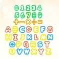 thumbnail image 3 of Modèle d'Argile Diy 41 Pcs Outils de Conception de Lettres et de Chiffres Ensemble de Moules en Argile Colorée Outils de Boue de Couleur pour Garçons Filles Anniversaire, 3 of 8