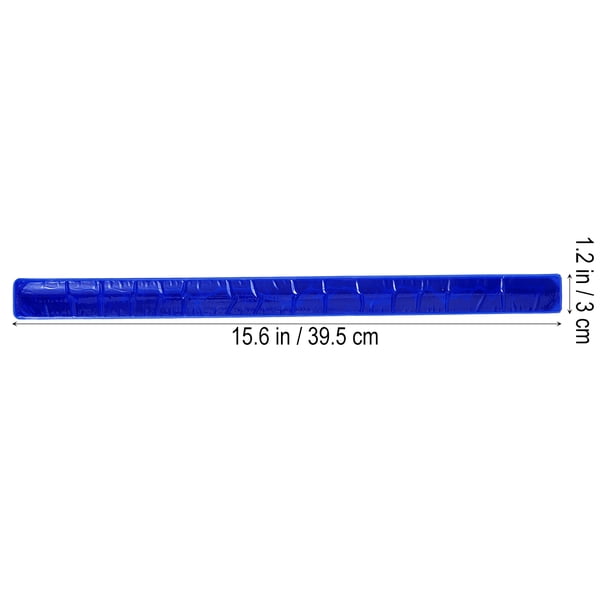 8 Bracelets Réfléchissants PVC – Sécurité Nuit Pour Vos Courses Et Randonnées, Couleurs Aléatoires