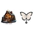 thumbnail image 1 of Adorno de mesa independiente con forma de mariposa de acrílico para el hogar, la oficina, el dormitorio, , la habitación de los niños, el fe, 1 of 8
