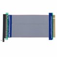 thumbnail image 4 of Moyic Extensor de tarjeta vertical 16X 1 ranura PCI-Express Cable de extensión a Cable de cinta flexible Type3, 4 of 6