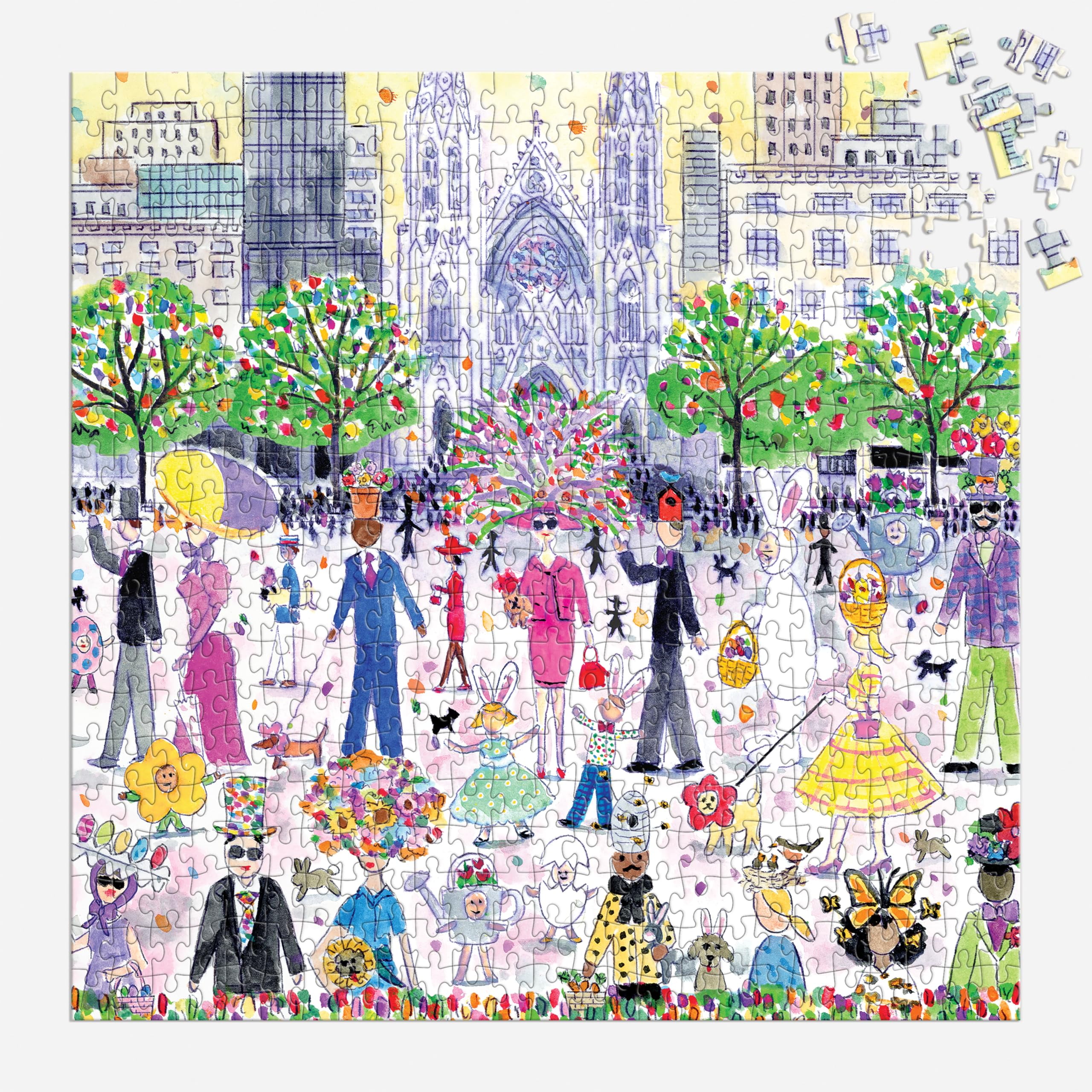 Michael Storrings Easter Parade 500 Piece Puzzle (Jigsaw)