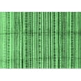 thumbnail image 1 of Ahgly Company Indoor Rectangle Abstract Emerald Green Modern Area Rugs, 8' x 12', 1 of 4