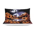 thumbnail image 4 of The Nightmare Before Christmas Practical Zip Function Smooth Bedding Surface Soft Layer Duvet Cover Sets for Rest Night, 4 of 5