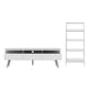 thumbnail image 1 of Centro de Entretenimiento Londres Madesa Mueble Estante Librero Blanco, 1 of 5
