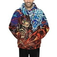 thumbnail image 5 of Demon Slayer Mens Active Sweatshirts Cozy Hoodie 3d Graphic Sweater Casual Winter Clothes Tops Coat X-Large, 5 of 7