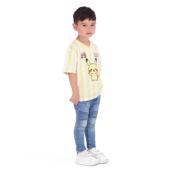 Pokemon Toddler Boy Short Sleeve Jersey, Sizes 12 Months-5T