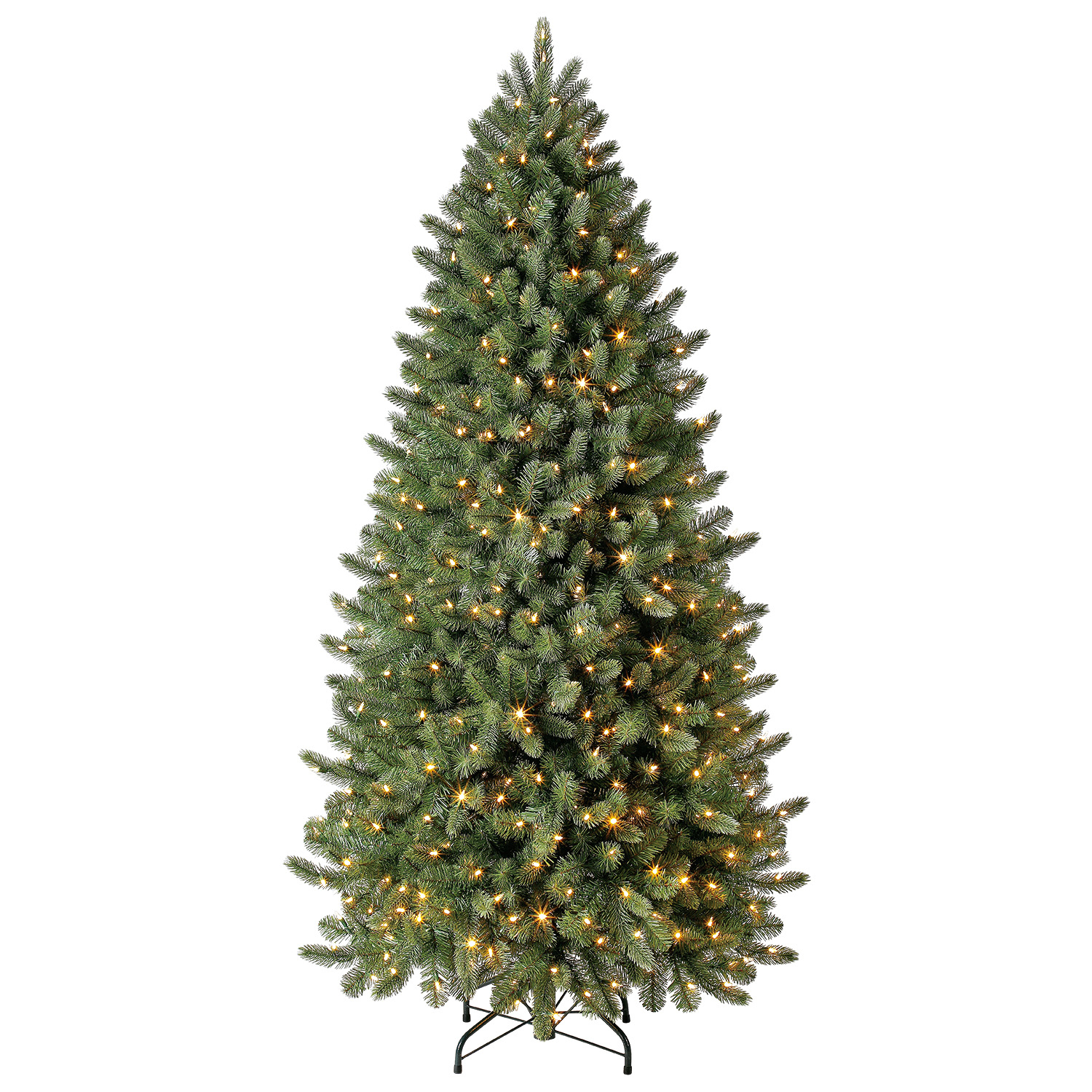 Evergreen Classics 6.5' Vermont Spruce Christmas Tree w/ LED Lights