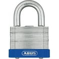 thumbnail image 2 of Keyed Padlock, Open, Square Steel Body, Hardened Steel Shackle, 15/16 in W, 2 of 5