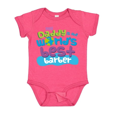 

Inktastic World’s Best Barber Daddy Gift Baby Boy or Baby Girl Bodysuit
