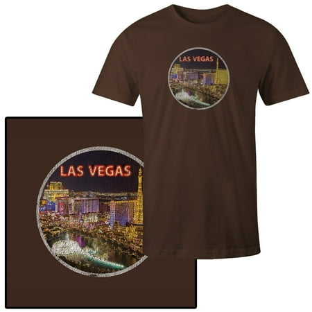 Men's Las Vegas Nevada Neon Sign Strip T-Shirt