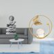 thumbnail image 2 of Escultura De Bola De Cristal De Guan Yin, Figura De Buda Femenino De Feng Shui, Adorno De Metal Para Interior, Pasillo, Mesa, Centro De Mesa, Soporte De Escritorio, Dormitorio, Sala De Estar,, 2 of 8
