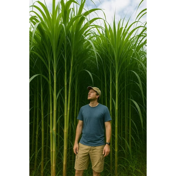 Privacy Grass for Blocking The View - Gets 10 Feet Tall Fast - Change The View - Approx 1,000 Seeds to Plant