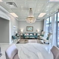 thumbnail image 3 of 232-Economy 2 ft. x 4 ft. PVC Lay-in Ceiling Tile in Plain White (80 Sq.ft / Pack) - 10 Pieces, 3 of 6