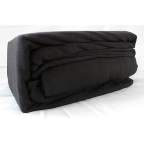 Jersey Knit Twin XL Sheets Black