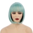 thumbnail image 2 of Onedor 10" Short Straight Hair Flapper Cosplay Costume Bob Wig (T5412), 2 of 7