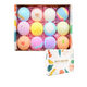 thumbnail image 1 of Bolas De Baño De Aceites Esenciales Con Caja, 12 Uds., 1 of 5