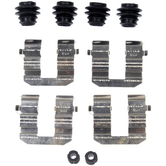 Dorman HW13607 Rear Disc Brake Hardware Kit for Specific Hyundai / Kia Models Fits select: 2015 HYUNDAI SONATA, 2011-2017 KIA SPORTAGE