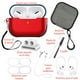 thumbnail image 2 of Funda Alto Brillo Y Kit Accesorios Para AirPods Pro 9 Piezas rojo Gadget Collection Mx GC-FABKAAP, 2 of 10