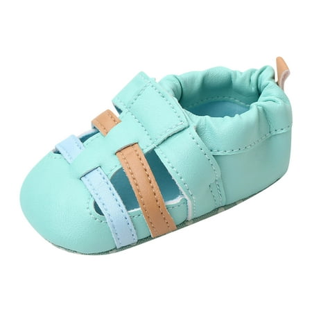 

Ierhent Baby Shoes Boy Baby Mesh Jogger Sneakers(Green 12)