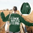 thumbnail image 4 of XIAONU Cool Aunts Club Sweatshirts For Women Double Sided Graphic Crewneck Sweatshirt Casual Daily Top, 4 of 6