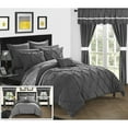 thumbnail image 4 of Chic Home 20 Piece Fortville Complete Bed room in a bag super set. Pinch pleated design REVERSIBLE Comforter Set with, 4 of 10