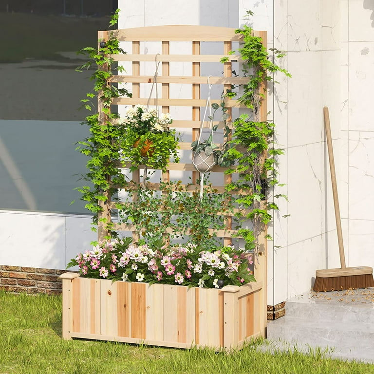 grovemade Wood Planter Tall short セット Mini Indoor Wooden
