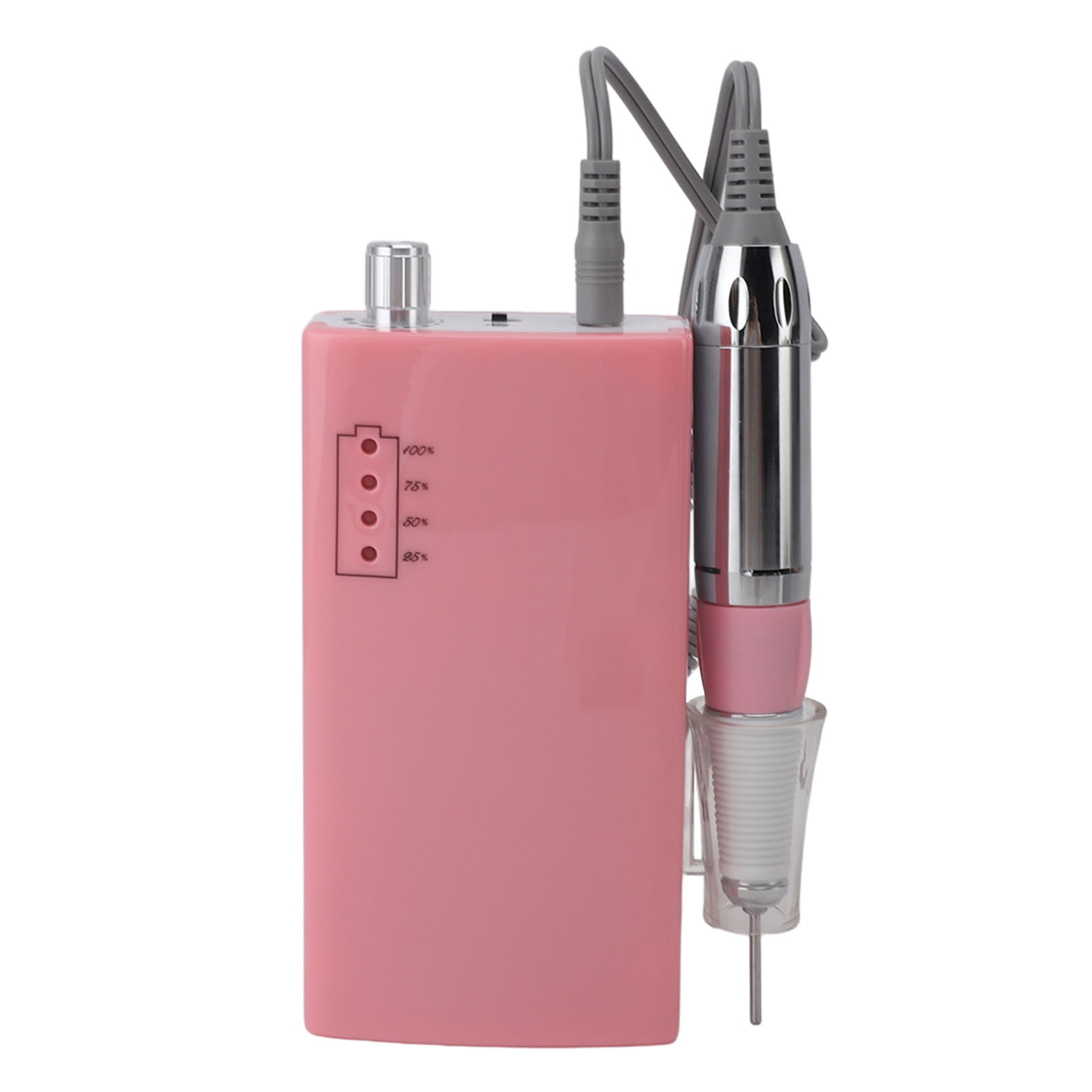 BIMZUC Electric Nail Drill Machine 30000 RPM Portable File Kit with 6 Grinding Heads US Plug