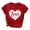 QRJ1-Valentine's Day-Red, variant on VKOYWKM Valentines Day T Shirts for Women Heart Graphic Tees Spring Short Sleeve T Shirts Romantic Valentine's Day Party Tshirts