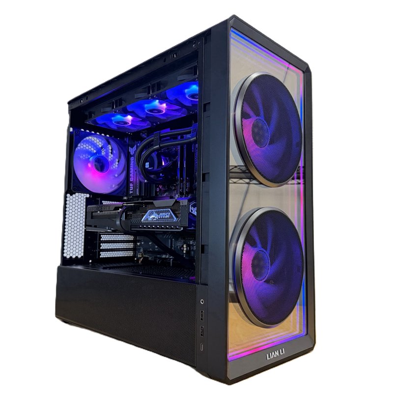 Elite Gaming PC 217 INFINITY, Ryzen 7 7800X3D, NVIDIA Geforce RTX 5070 12GB, 32GB DDR5 RGB, 2TB SSD, Windows 11 Pro Gaming PC