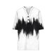 thumbnail image 5 of TaTaai Women Casual V Neck Short Sleeve All Over Print T Shirt Fashion Loose Button Top Ladies Daily Commute Festival Event Wear Soft Comfortable Non See Through Stylish Top Gift, 5 of 6