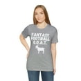 thumbnail image 5 of Funny Fantasy Football GOAT Shirt, Funny Fantasy Football Guru T-Shirt, 5 of 12