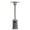 Gray, variant on Patiojoy Outdoor 48000 BTU Standing Heater LP Propane Heater w/Wheels Silver