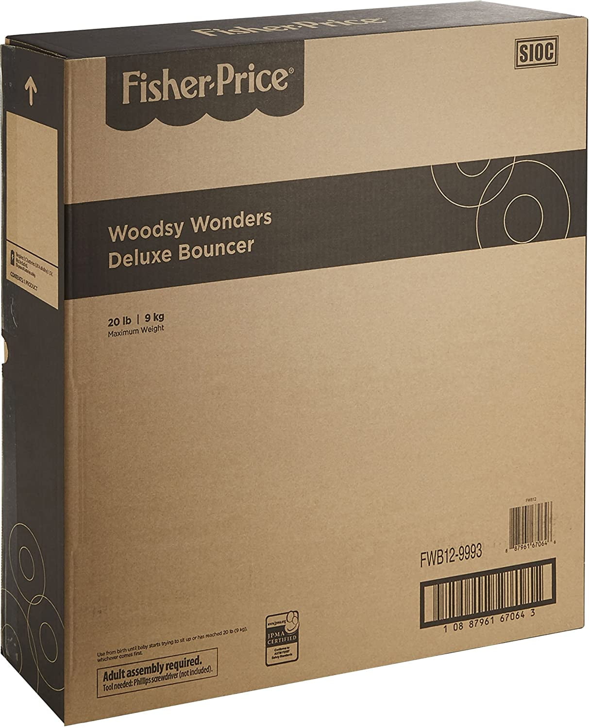 fisher price woodsy wonders deluxe bouncer