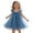 AB51 Blue, variant on Tisuna Girls Summer Dress Toddler Sparkling Print Sleeveless Crew Neck Dresses Comfortable Soft Little Baby Girls Holiday School Party Casual Wear Blue Size 2-3 Years