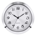 thumbnail image 1 of 2.16 Inch (55 mm) Quartz Clock Fit-up/Insert with Arabic Numeral, Quartz Movement (Silver Trim), 1 of 5