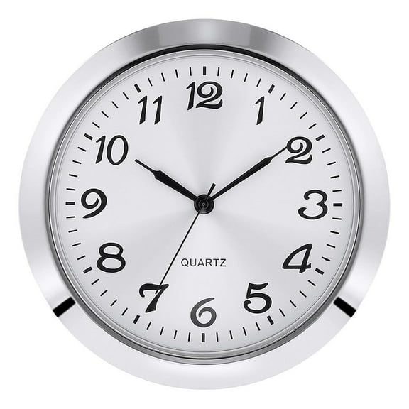 DIY 55MM Quartz Clock Insert Movement Arabic Numeral Replacement Parts Gold