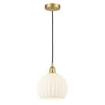 thumbnail image 2 of Innovations Lighting - White Venetian - 1 Light Cord Hung Mini Pendant In Modern, 2 of 7