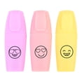 thumbnail image 3 of Mini Marcatextos Prichos Happy Days! de Plástico y Tinta 3 Piezas por Empaque, 3 of 4