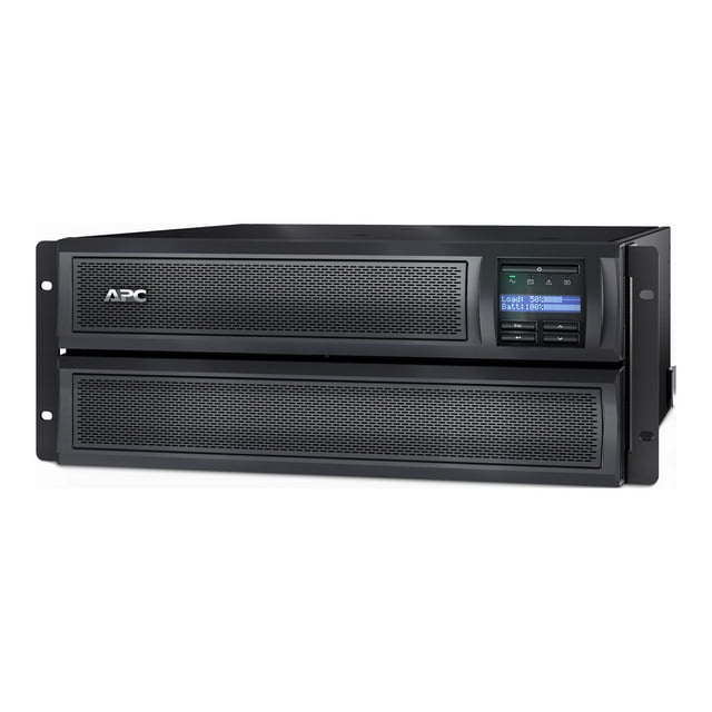 APC Smart-UPS X 3000 Rack/Tower LCD - UPS (Montable en Rack / Externe) - AC 120 V - 2700 Watts - 3000 VA - RS-232, USB - Connecteurs de Sortie : 10 - 4U - Canada, États-Unis - Noir - pour P/N : SCL500RM1UC, SCL500RM1UNC, SMTL1000RM2UC, SMTL750RM2UC, SMX2000LVUS, Smx3000hv